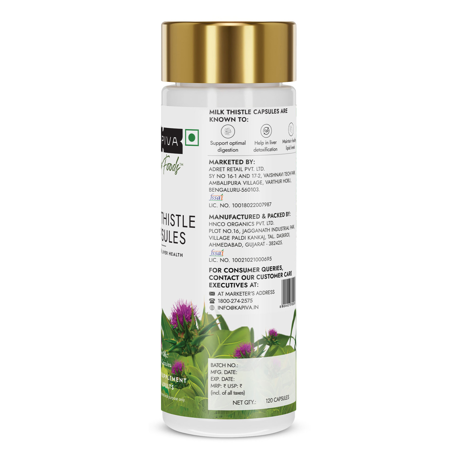 Milk Thistle Capsules