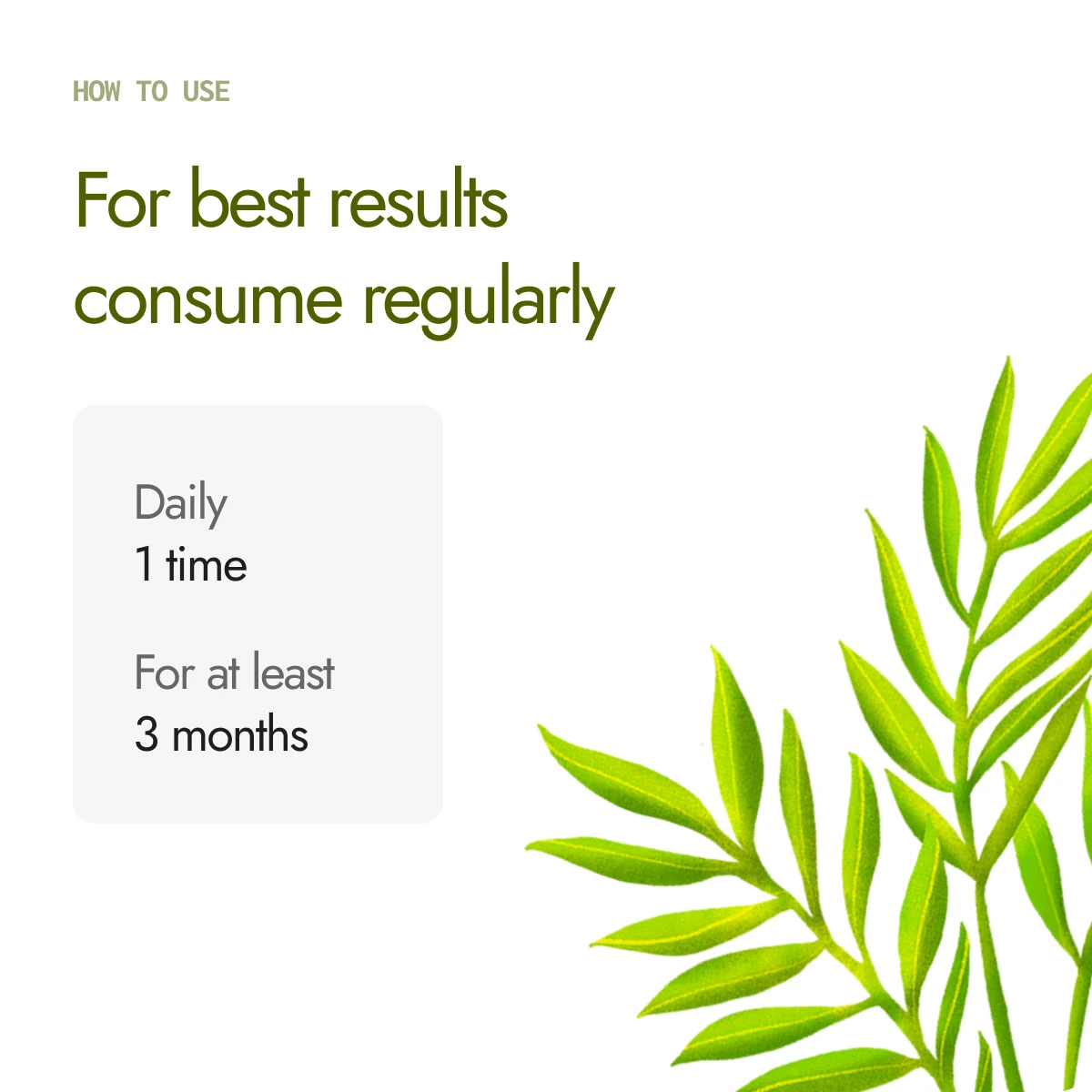 Kapiva Cholest Fit Juice usage guide, consume once daily for at least 3 months for cholesterol management