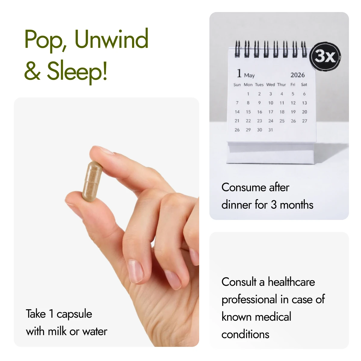 Ashwagandha Sleep & Energize Capsules