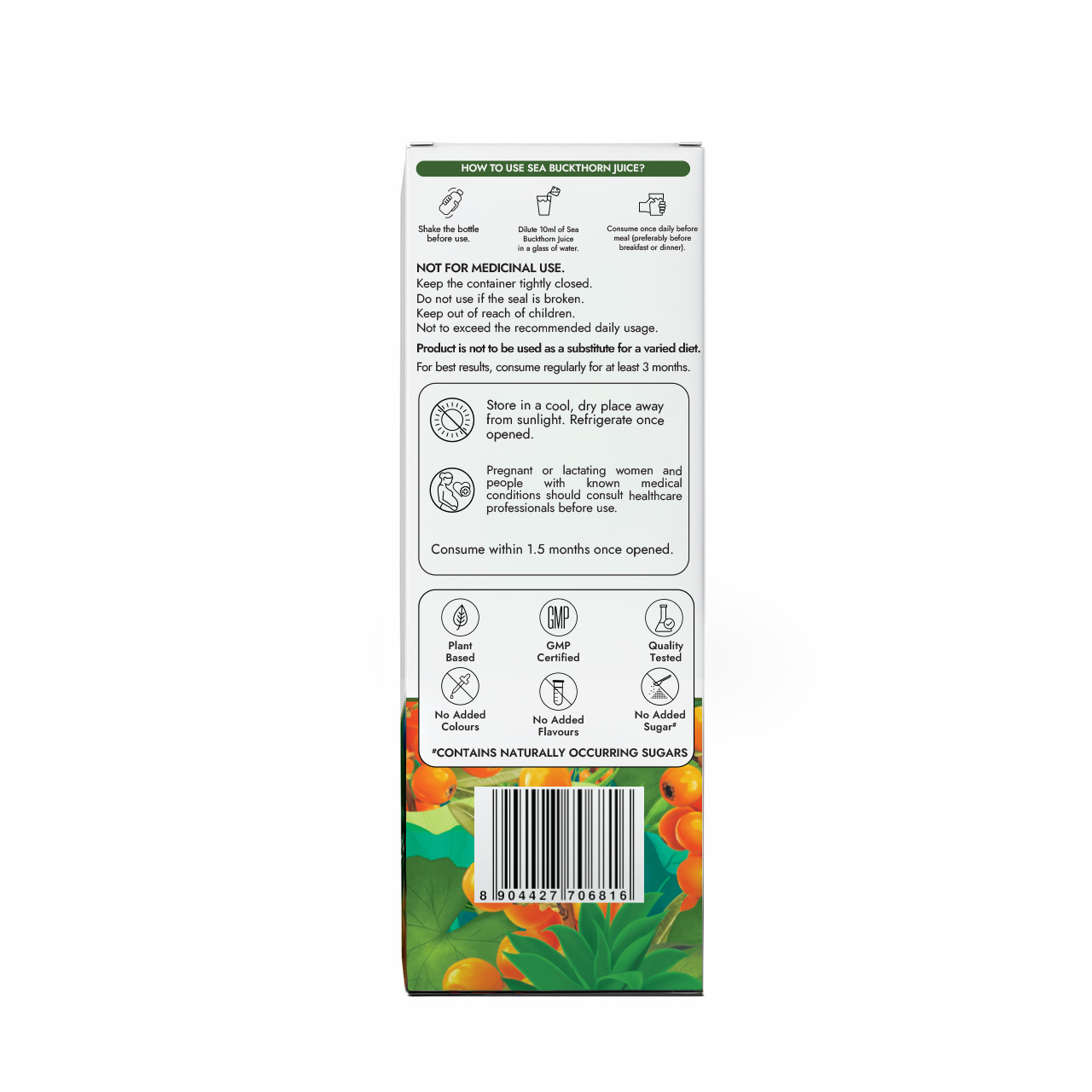 Sea Buckthorn Juice