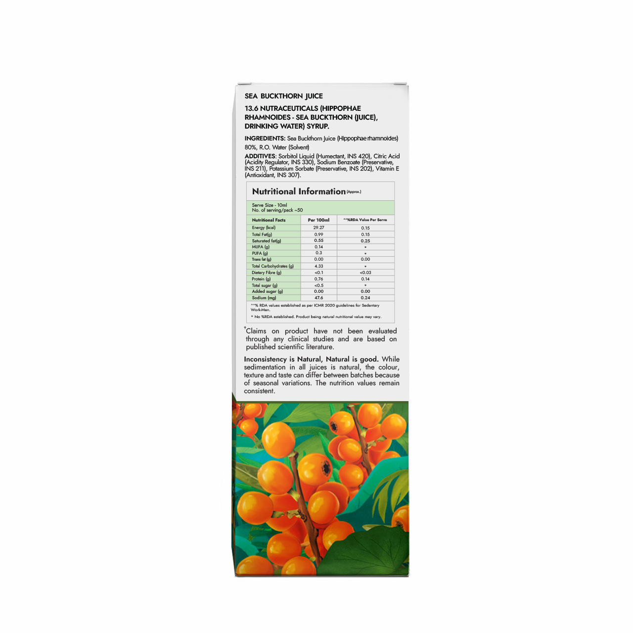 Sea Buckthorn Juice