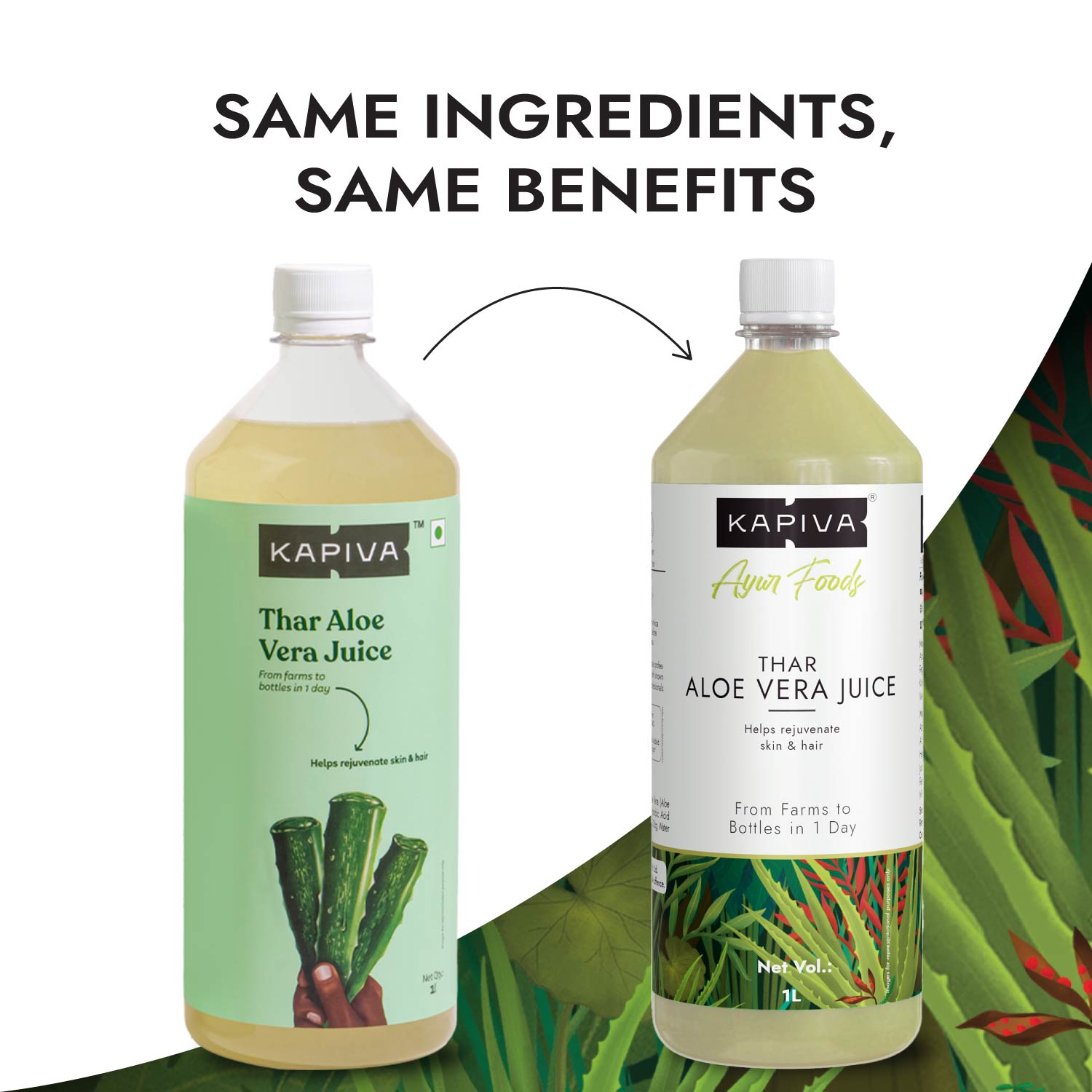 Buy Kapiva Aloe Vera Juice for Hair and Skin Kapiva