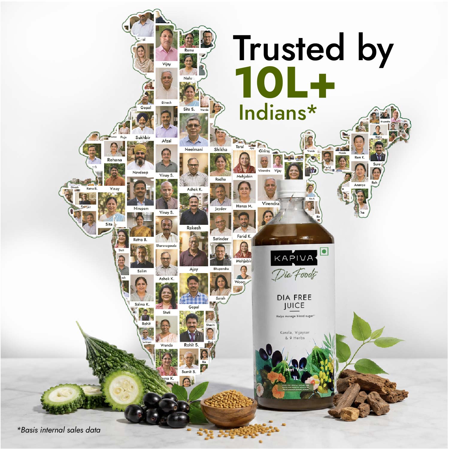Dia Free Juice - Helps Manage Sugar Levels