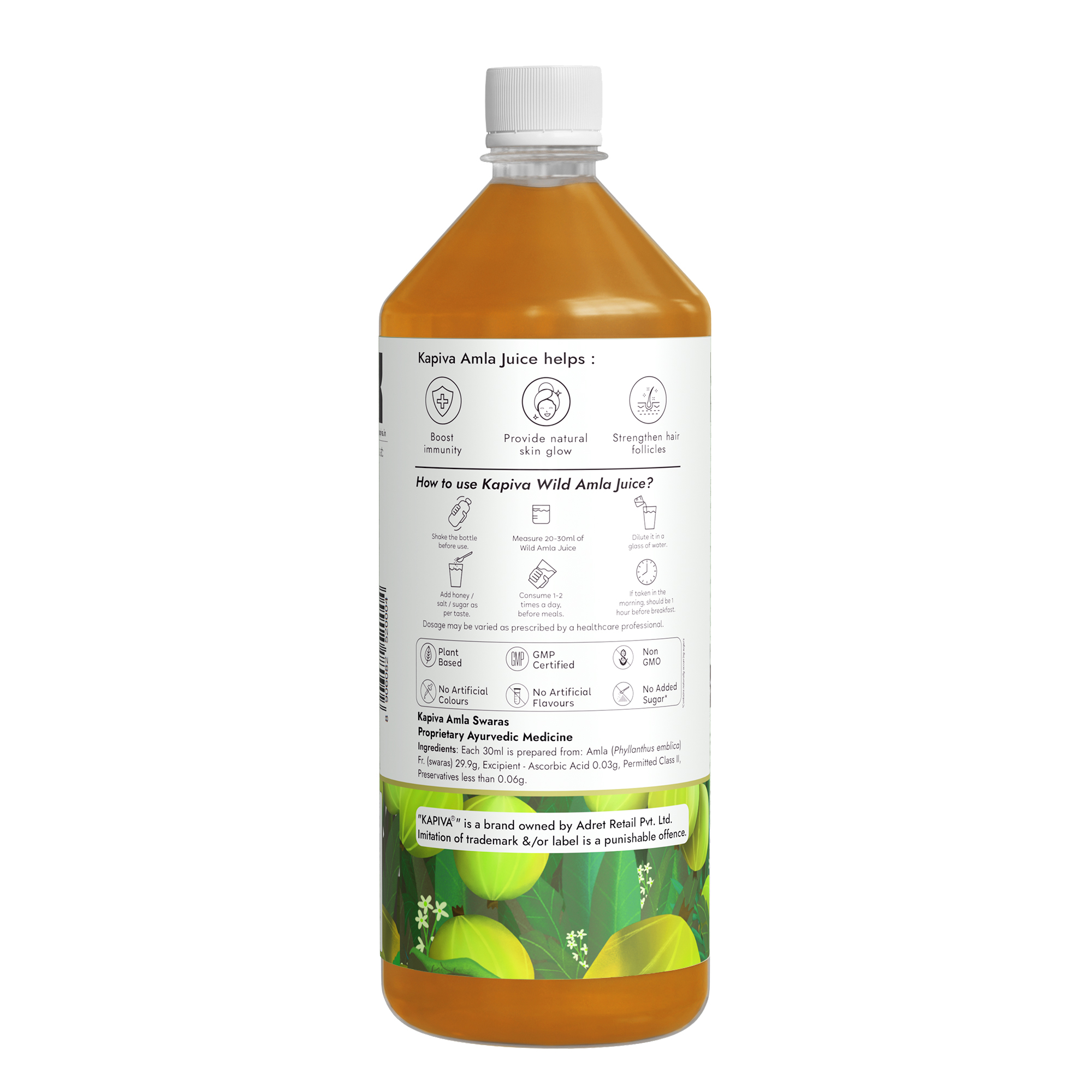 Kapiva Amla Juice 1L Best Amla Juice Online