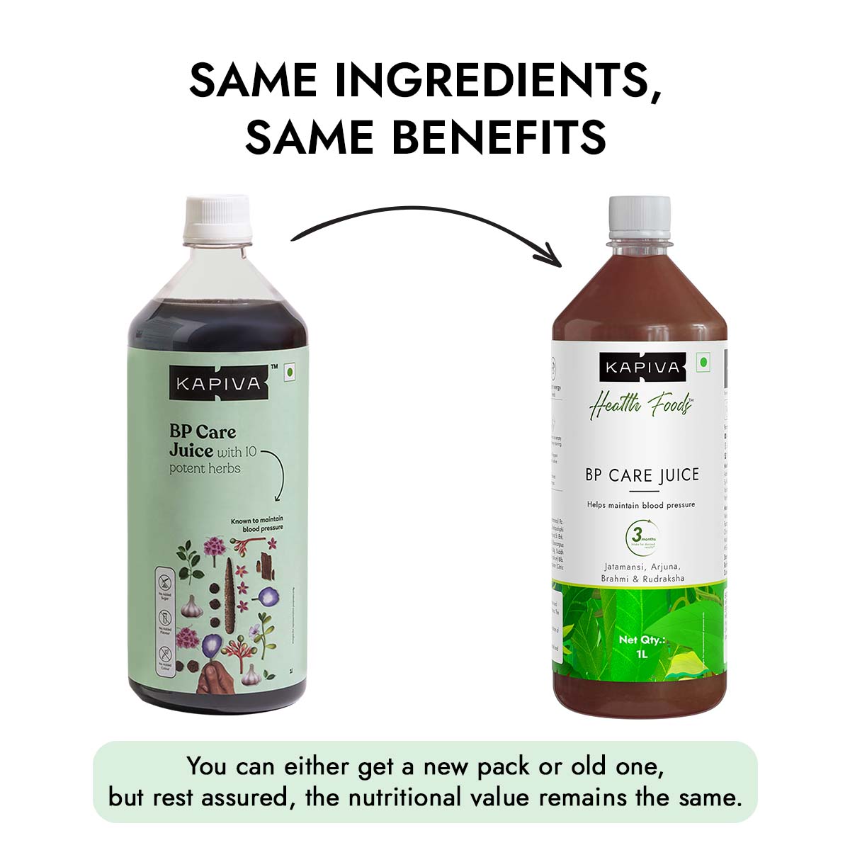 Buy BP Care Juices for Normal Blood Pressure Kapiva