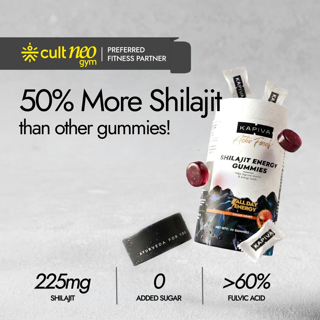 Shilajit Energy Gummies