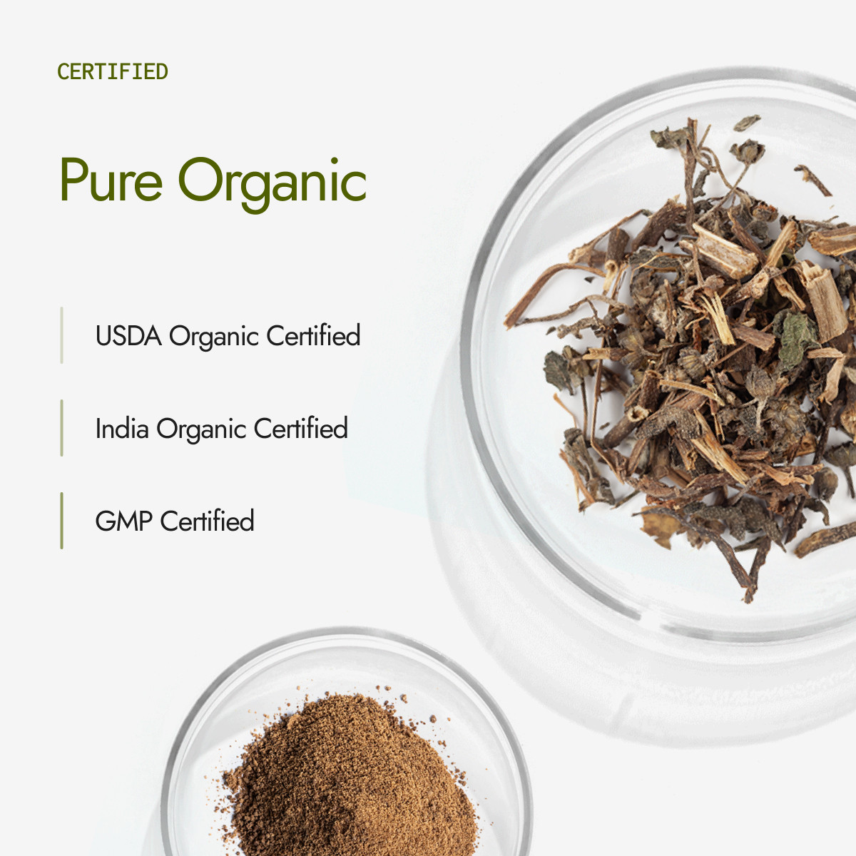 Organic Bhringraj Powder