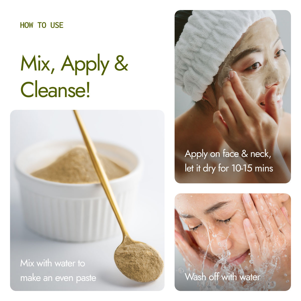 Multani Mitti With Kesar