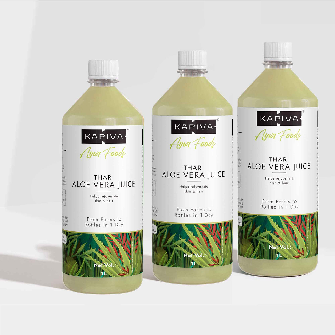 

Aloe Vera Juice 1 L (Pack Of 3)