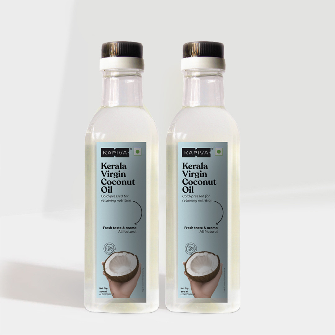 

Virgin Cold-Pressed Coconut Oil 500 Ml ( pack of 2 )
