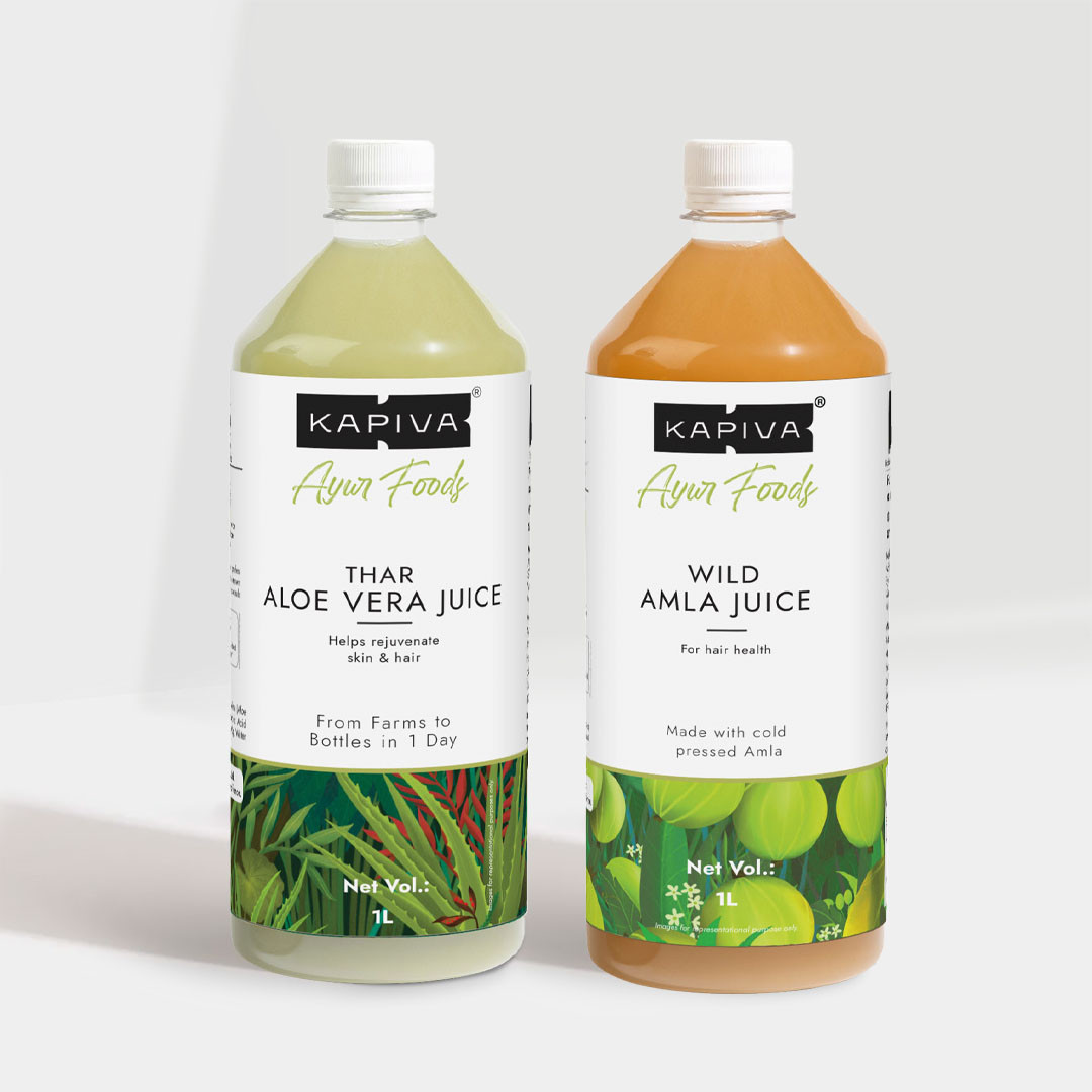 

Aloe Juice 1L + Amla Juice 1L