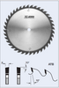 S09300 12" Cross Cut Saw Blade (ATB)