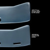 Square body dash pad vin cutout corner 1979 1980.