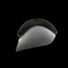 1975-87 Square Body Chevy & GMC Truck Kick Panel Air Vent Baffle Cover, Right Black