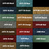 1979-80 Square Body Chevy & GMC Truck Lower Door Panel Carpet Original Colors