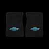 1973-87 Square Body Chevy Truck Carpet Floor Mats with Bowtie Logo