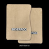 1981-87 Square Body Chevy Truck Carpet Floor Mats with Silverado Logo