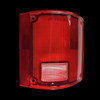 Tail light lens