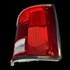 1973-87 Square Body Chevy & GMC Fleetside Truck Tail Light Lens, with Trim, Right