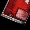 1973-87 Square Body Chevy & GMC Fleetside Truck Tail Light Lens, with Trim, Right