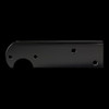 1973-76 Square Body Chevy & GMC Stepside Truck Tail Light Bracket, Black, Left