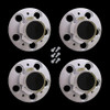 1977-87 Square Body Chevy & GMC Truck Rally Wheel Hubcap Center, 2WD, Set
