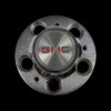 GMC square body rally wheel center caps set