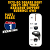 Factory replacement radiator support bushings for Square Body 4WD trucks