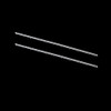 Classic GM truck interior lower door carpet edge molding 1977-87