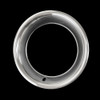 Stainless steel 3-inch deep trim ring on 4WD rally wheel