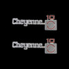 1975-80 Square Body Chevy Truck CHEYENNE 10 Fender Emblems