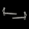 1981-87 Square Body Chevy & GMC Truck Tailgate Handle Kit, Black