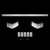 1981-87 Square Body Chevy Truck Back Cab Molding Kit, with CAMPER SPECIAL Emblems