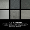 1981-83 Chevy & GMC Square Body Truck Interior Color Sample Kit, 81-83 Blazer Gray