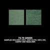 1975-76 Chevy & GMC Square Body Truck Interior Color Sample Kit, Green