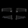 1981-87 Square Body Chevy & GMC Fleetside Truck Rear Bumper Bracket Set, Tucked