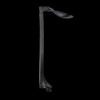1981-87 Square Body Chevy & GMC Truck Lower Inner Post Molding, Left, Black