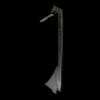 1981-87 Square Body Chevy & GMC Truck Lower Inner Post Molding, Right, Black