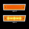 1981-87 Square Body Chevy & GMC Truck LED Side Marker with Trim, Left