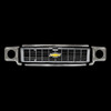 1973-74 Square Body Chevy Truck Grille Kit, Chrome Grille