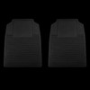 Black 1973-87 Chevy GMC Square Body original style GM rubber floor mats pair