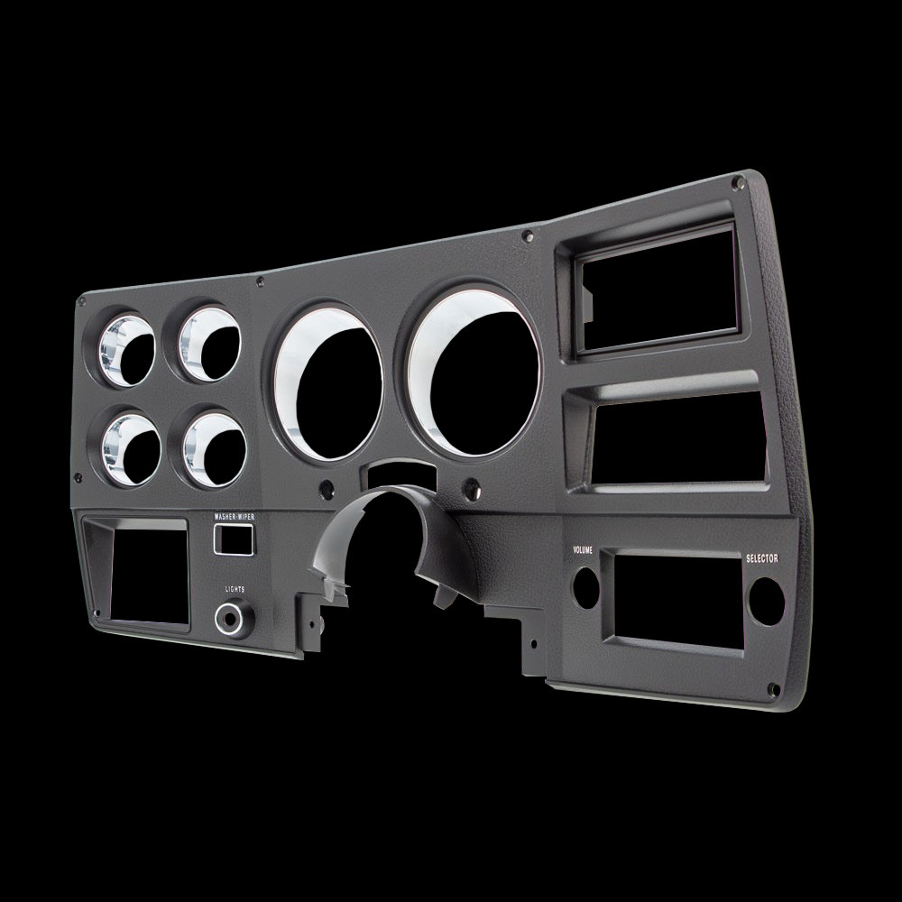 1973-74 Square Body Chevy & GMC Truck Dash Instrument Bezel with AC