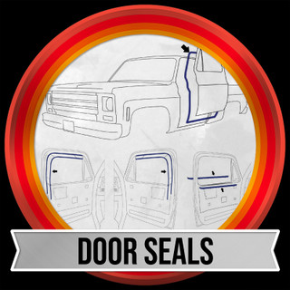 Classic C10 Chevy Truck Weatherstripping Parts
