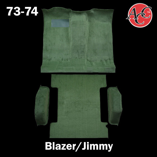1973-74 Square Body Chevy Blazer & GMC Jimmy Molded Carpet 1973-74 Square Body Chevy Blazer & GMC Jimmy Molded Carpet