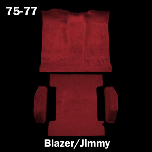 1975-77 Square Body Chevy Blazer & GMC Jimmy Molded Carpet