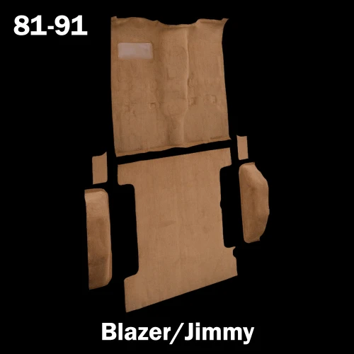 1981-91 Square Body Chevy Blazer & GMC Jimmy Molded Carpet