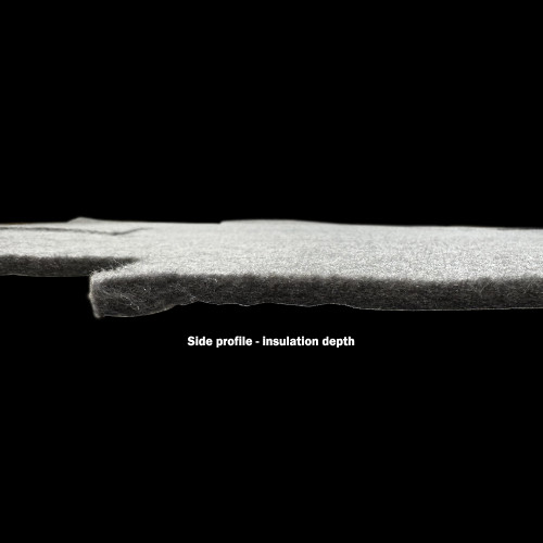 1973-91 Square Body Chevy & GMC Truck Crew Cab Foil Heat Sound Deadener Insulation, All Humps
