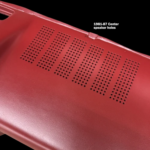 OEM style vinyl dash replacement pad for classic GM Square Body pickups