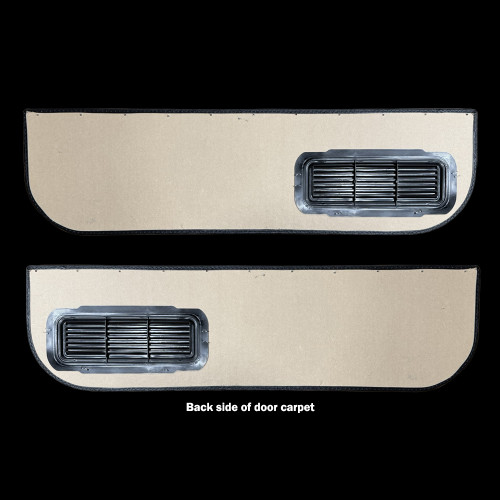 1981-87 Square Body Chevy & GMC Truck Lower Door Panel Carpet Original Colors