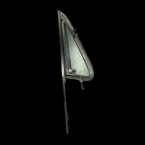 Outside view of the vent window assembly. Outside view of the vent window assembly.